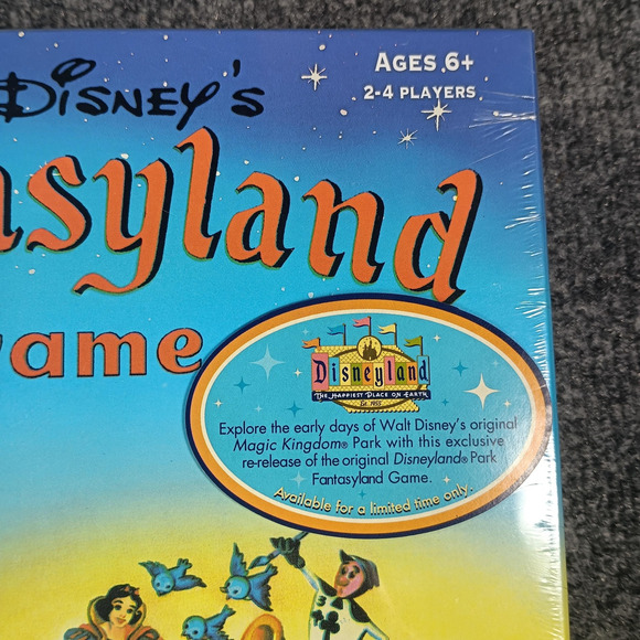 Disney Board Game Lot 4 Adventureland Fantasyland Monorail River 2005 SEALED - Picture 5 of 15